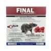 FINAL® BLOQUE ǀ CAJA X 1 KG ǀ RODENTICIDA (BRODIFACOUM 0.005%) - Imagen 3